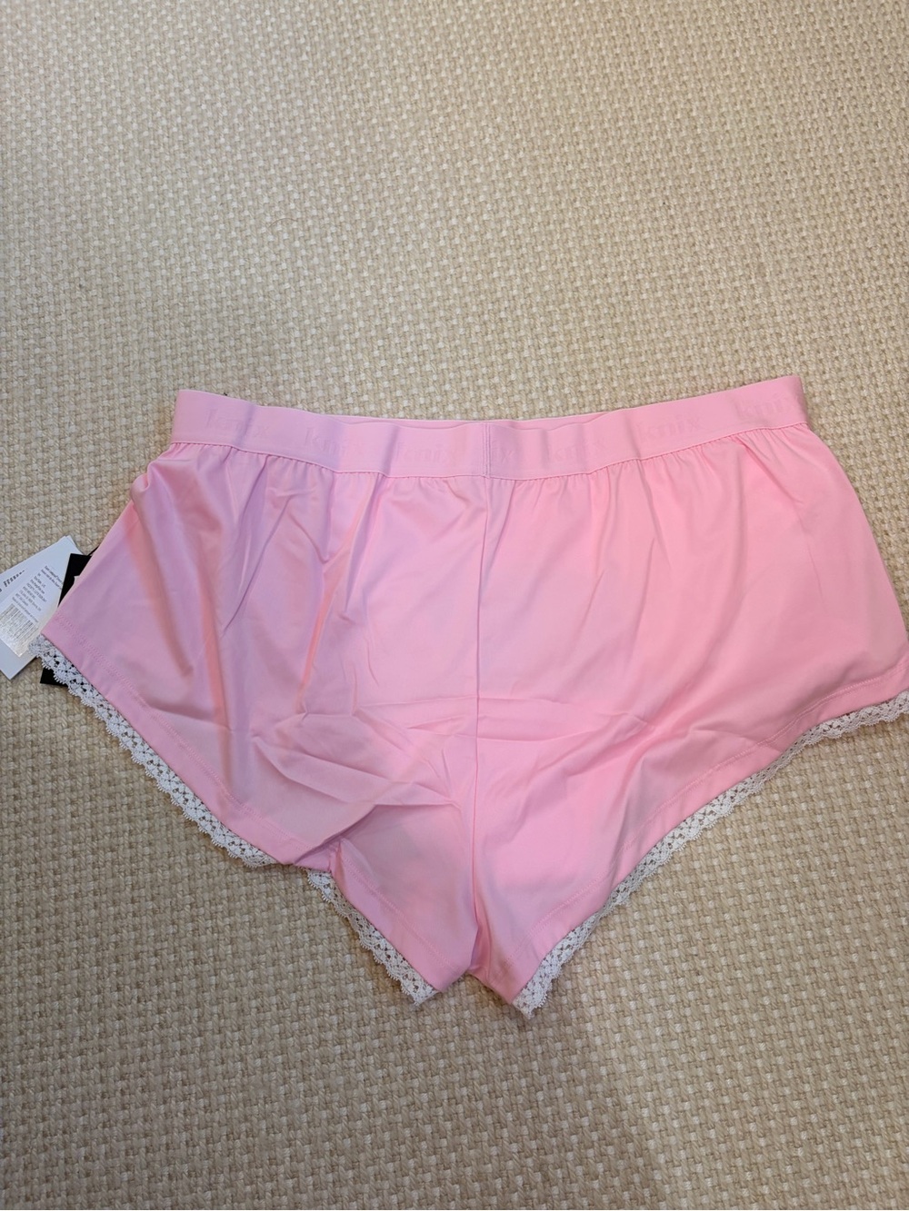 Knix Super Leakproof Mini Dream Boxer in Pink Party - Large - Picture 4 of 5